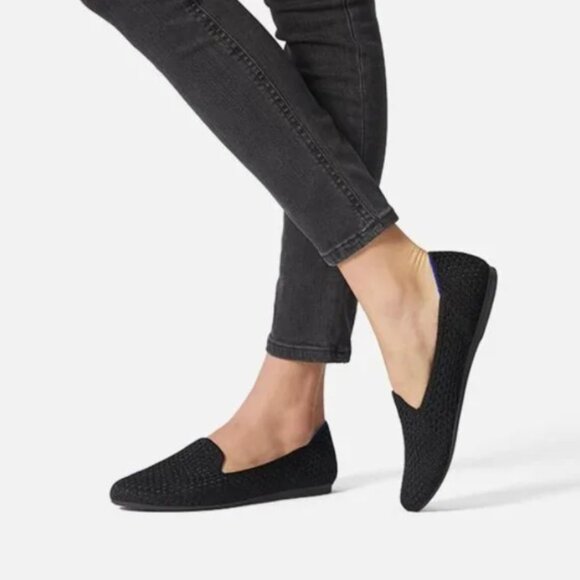 Rothy’s The Loafer in Black Honeycomb Size 6 1/2 - Picture 11 of 12